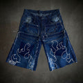 JORTS AZUL FLAMES