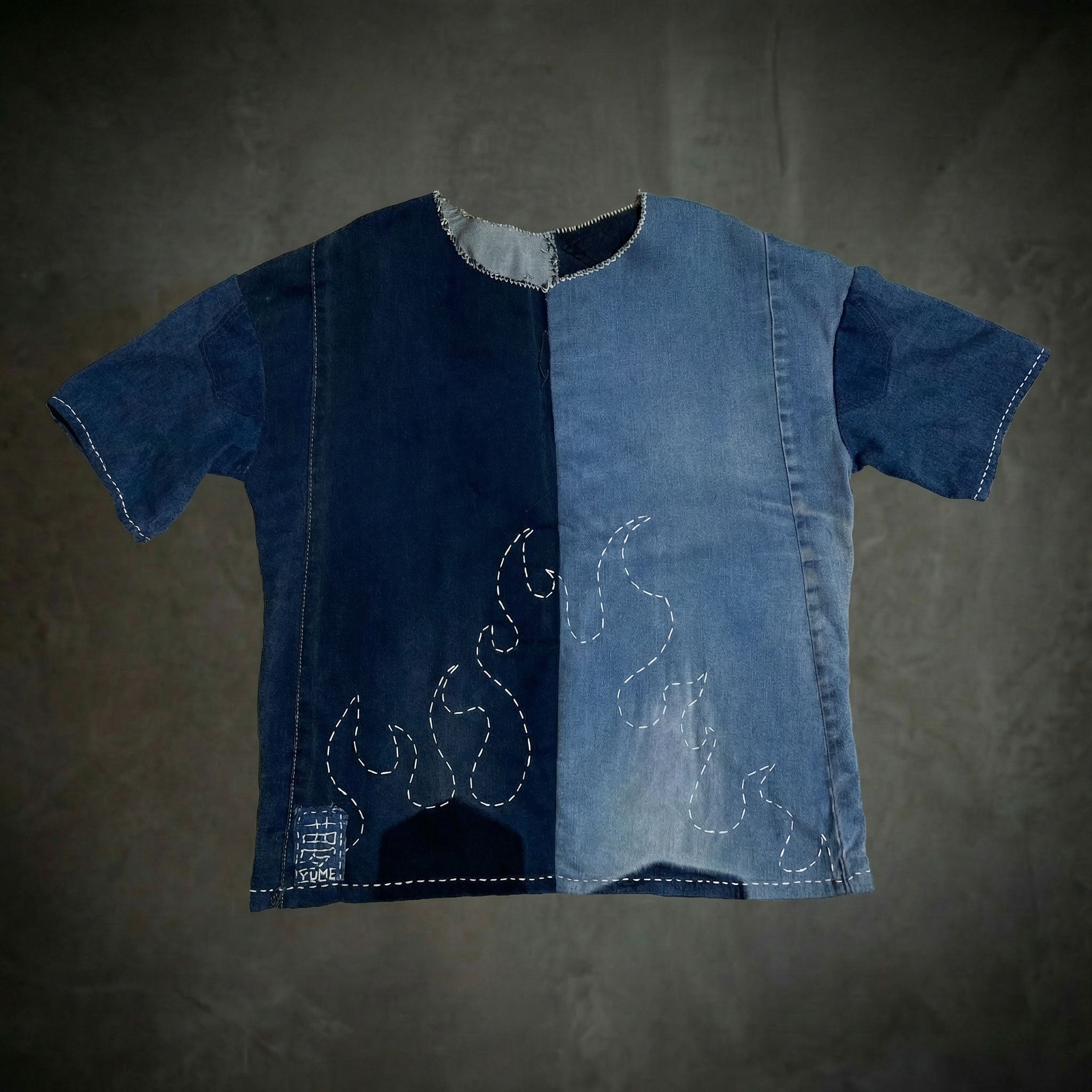 Camisa Box Yume Blue flames